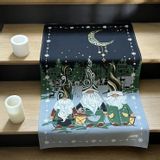 Kitchen linens - Les Lutins de Noël tea towel - BEAUVILLÉ