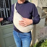 Bags and totes - XL wool felt banana bag - HL- HELOISE LEVIEUX
