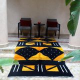 Objets de décoration - Tapis berbère bogolan / MANSSA. - KILYM