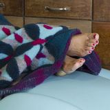Plaids - Couvre-plaid fabriqué en Italie - Lazy Days - MIHO UNEXPECTED THINGS