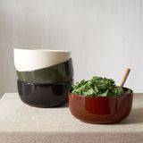 Plats et saladiers - Saladier Faran Terre De Sienne Ø26 Cm/H12 Cm - HOMATA