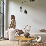 Cushions - Nuha Woven Cushion Cover 30X50 Dark Chocolate Background 100% Wool - HOMATA