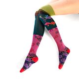 Socks - Chinoiserie women's leg warmer - DUB & DRINO