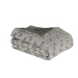 Comforters and pillows - Premium Jade Teddy - Faux fur blanket - DECKENKUNST MANUFAKTUR GERMANY
