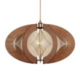 Design objects - AINAVA XL dark wood - VASSARA LAMPS