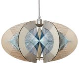 Objets design - SuspensionAINAVA L bois naturel - VASSARA LAMPS