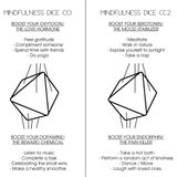 Design objects - Mindfulness Wooden Dice CC1 - CHICURA COPENHAGEN