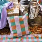 Garden textiles - Indoor | outdoor recycled plastic cushion SQUARE - LIV INTERIOR