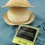 Gifts - AYURVEDIC SOLID SOAP - SACRED BASIL - LARGE FORMAT - 100G - KARAWAN AUTHENTIC