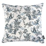 Coussins textile - Housse de coussin tissée Le Chinois à la brouette - ART DE LYS
