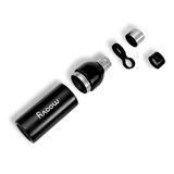 Tea and coffee accessories - Moovy Split stainless steel water bottle with black middle opening - OUI SMART