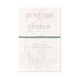 Bijoux - Bracelet Code Morse -Chance - LES MOTS DOUX