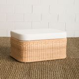 Poufs - Pouf en Rotin - MAHE HOMEWARE