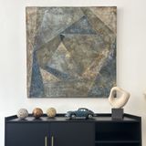 Tableaux - Tableau en poudre de pierre sur toile - ANTICARTSTONE