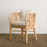 Chaises - Chaise en Rotin LULA - MAHE HOMEWARE
