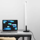 Aménagements pour bureau - Lampe à poser bureau table de chevet table de nuit Saberlight RGB Noir - OUI SMART