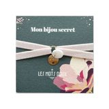 Jewelry - I Love You” Secret Jewelry Bracelet - LES MOTS DOUX