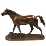 Sculptures, statuettes and miniatures - Djinn horse by Pierre-Jules Mène - FONDERIE DE BRONZE LAURAGAISE