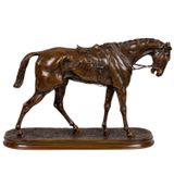 Sculptures, statuettes and miniatures - Pierre-Jules Mène's racehorse - FONDERIE DE BRONZE LAURAGAISE
