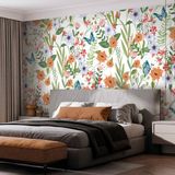 Papiers peints - Papier peint sur mesure FLORAISON - LGD01 DECOR MURAL SUR MESURE
