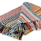 Garden textiles - Indoor & outdoor throw POPPY made from recycled plastic - LIV INTERIOR