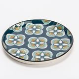 Assiettes au quotidien - ASSIETTE DESSERT IMANY BLEU - - AMADEUS