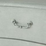 Commodes - COMMODE 3 TIROIRS GRISE - - AMADEUS