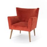 Fauteuils - FAUTEUIL LEON TERRACOTT - - AMADEUS