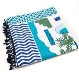 Bath towels - FOUTAH MAHE 100X200CM - - AMADEUS