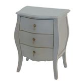 Commodes - MINI COMMODE 3T MURANO TAUPE - - AMADEUS