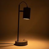 Table lamps - LAMP TERRAZZO BLACK -E27_25W - AMADEUS