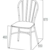 Chairs - CHAIR OF JARDIN BL LIBELLULE - - AMADEUS