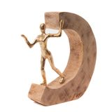 Sculptures, statuettes and miniatures - FIGURIN SUR WOOD LOLA - - AMADEUS