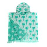 Linge de lit enfant - PONCHO PLAGE BLEU 3/6 ANS - - AMADEUS LES PETITS