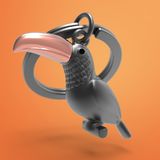 Gifts - Toucan Keyring - METALMORPHOSE