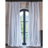 Curtains and window coverings - Ruched lava linen curtain - LE MONDE SAUVAGE BEATRICE LAVAL