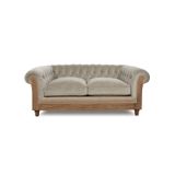 Sofas for hospitalities & contracts - Chesterfield Essence Velvet Pearl | Sofa - CREARTE COLLECTIONS