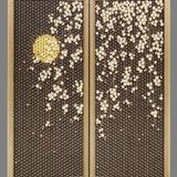Cloisons - Cerisiers en fleurs au clair de lune - SHIOZAWA KUMIKO