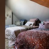 Throw blankets - Cosmic quilt - LE MONDE SAUVAGE BEATRICE LAVAL