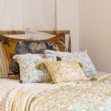 Fabric cushions - Cosmic & star cushion - LE MONDE SAUVAGE BEATRICE LAVAL