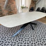 Dining Tables - Dining Table in ceramic with Versatile Leg - COLOMBUS MANUFACTURE FRANCE