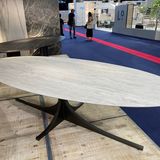 Dining Tables - Dining Table in ceramic with Eleonore Leg - COLOMBUS MANUFACTURE FRANCE