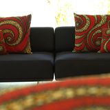 Fabric cushions - Psychedelic - KASANGO