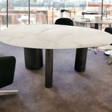 Dining Tables - Pied Byblos ceramic dining table - COLOMBUS MANUFACTURE FRANCE