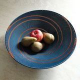 Decorative objects - Woven telephone wire plates, Mix&Match - AS'ART A SENSE OF CRAFTS