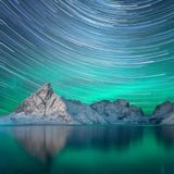 Art photos - Star Trails and Northern Lights in Sweden - ANNA DOBROVOLSKAYA-MINTS