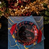 Decorative objects - EMPTY POCKET BLACK AND RED MAGMA - IOM INES-OLYMPE MERCADAL