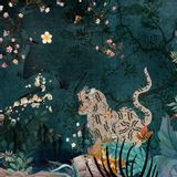 Objets personnalisables - Panneau mural décoratif Magical Lagoon/papier peint - DESIGNMIXER