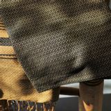 Bath towels - ORGANIC COTTON FOUTA - SAND COLLECTION - SAND & ASH COLOR - KARAWAN AUTHENTIC