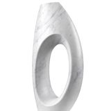 Vases - Vase sculptural PV02 en marbre blanc de Carrare - ATELIER BARBERINI & GUNNELL